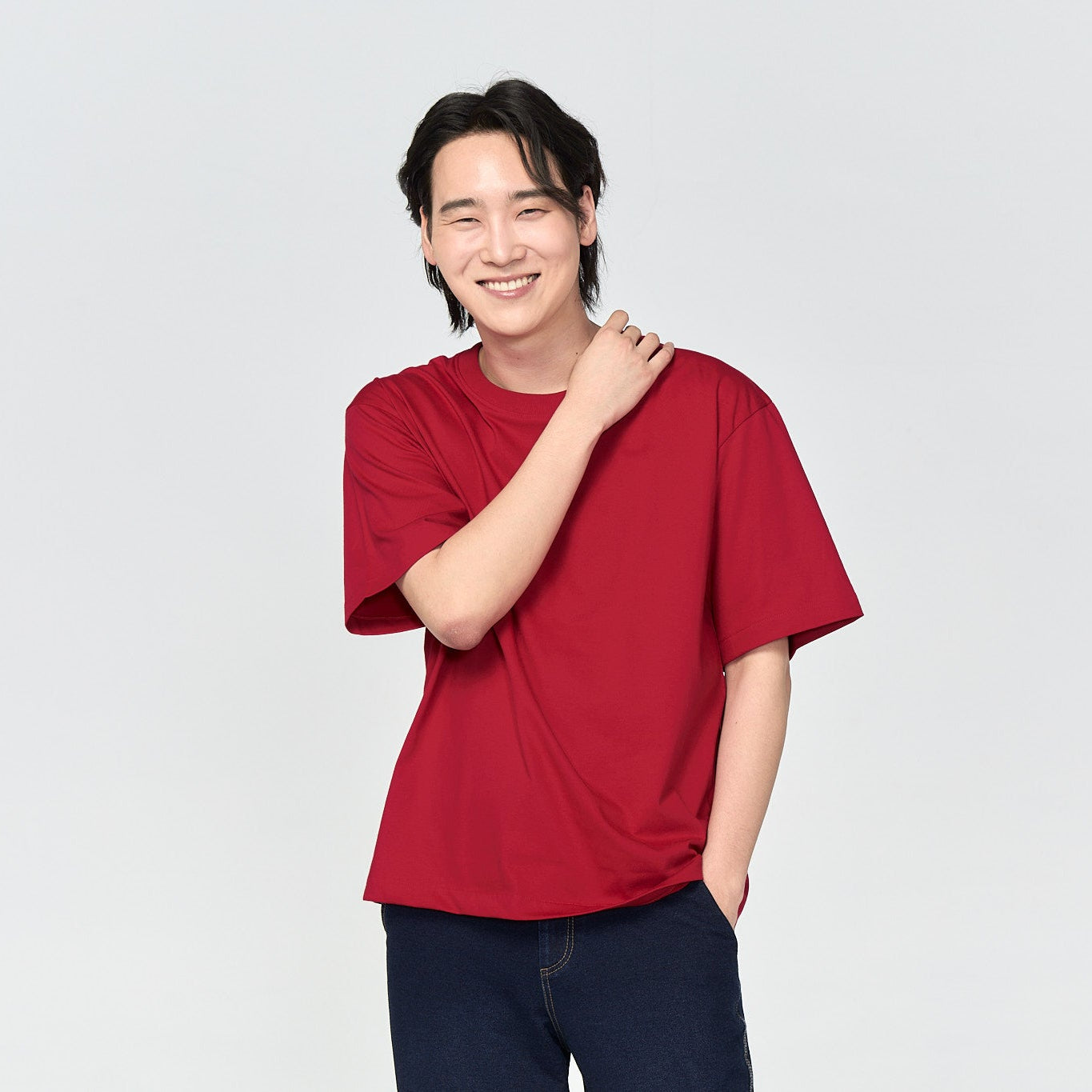 Oversized timeless_Burgundy