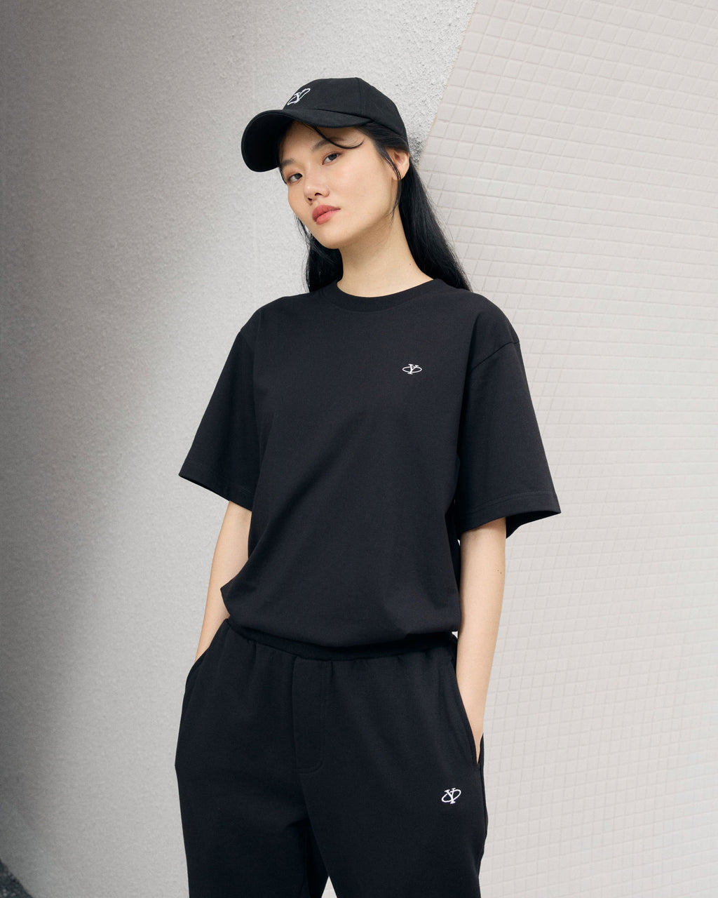 Yuedpao Oversized T-Shirt Y Collection (BLACK) - YUEDPAO